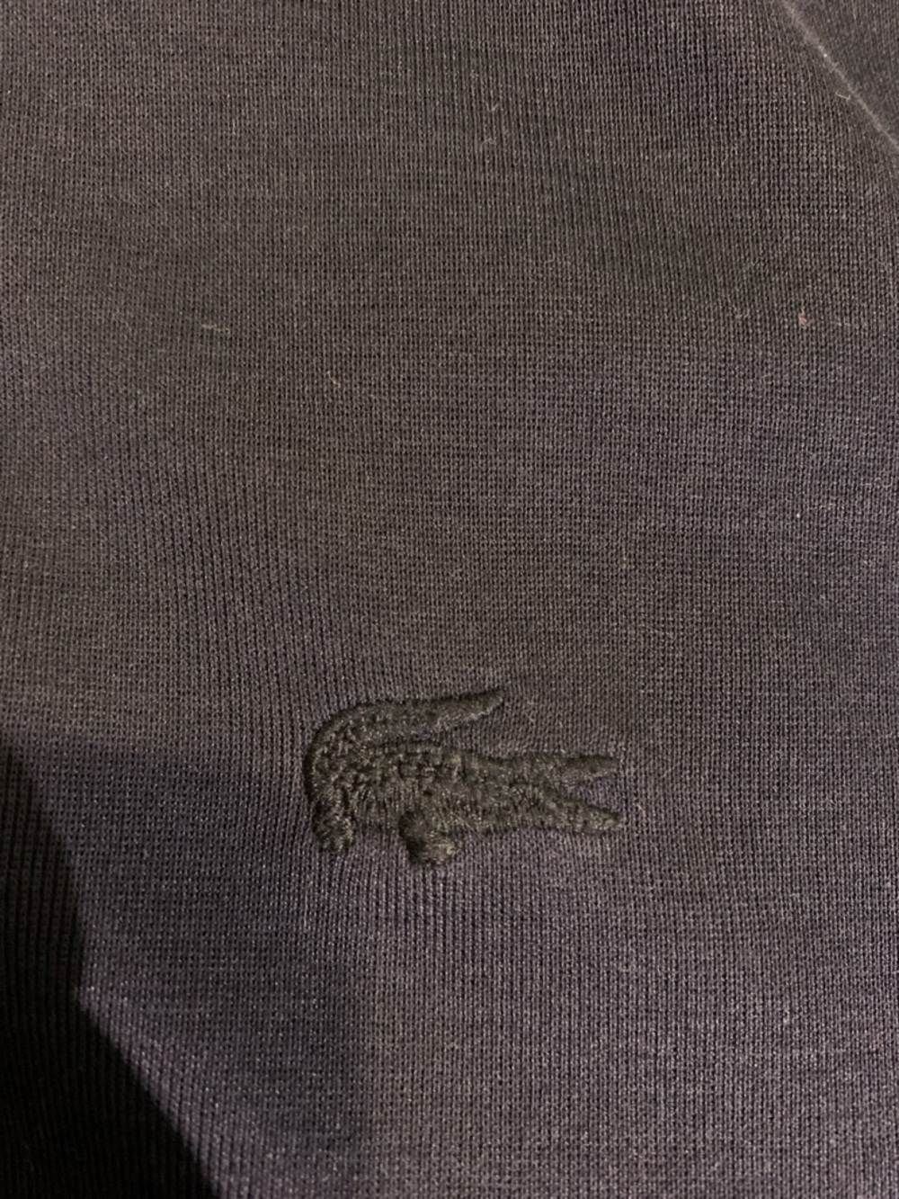 Lacoste Men’s Long-Sleeve Henley Shirt - Dark Navy - Picture 4 of 6